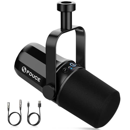 Amazon.co.jp: FDUCE SL40 USB/XLR ダイナミックマイク ポッド